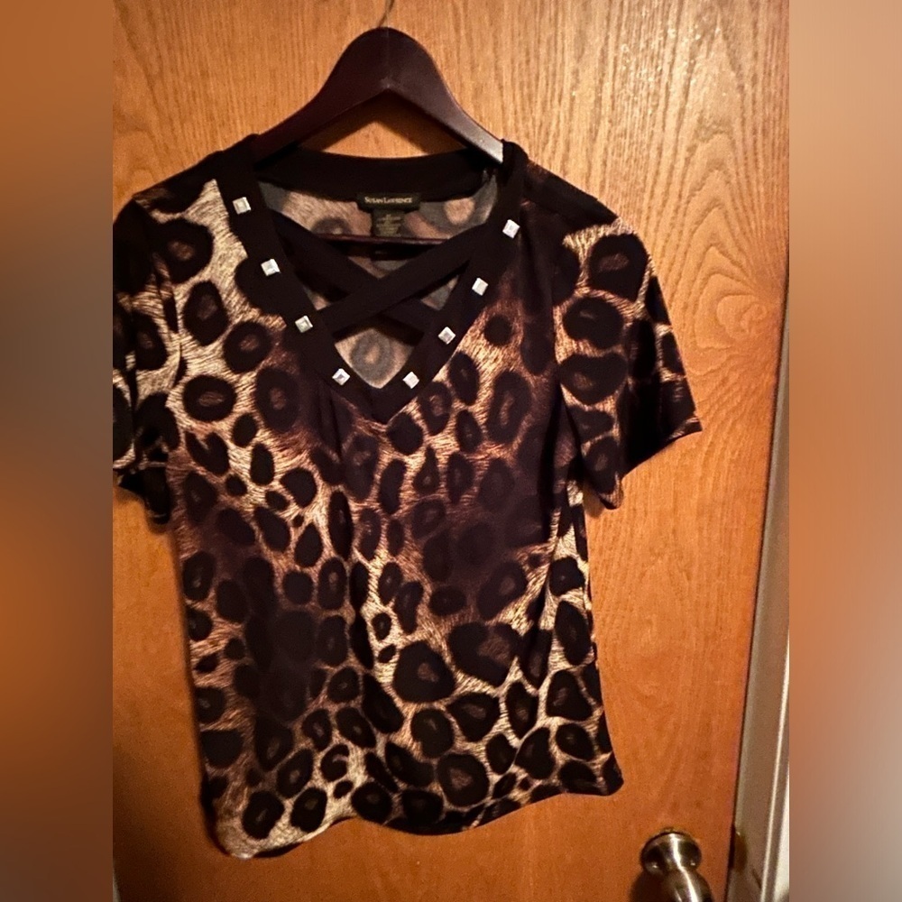 Animal print  blouse